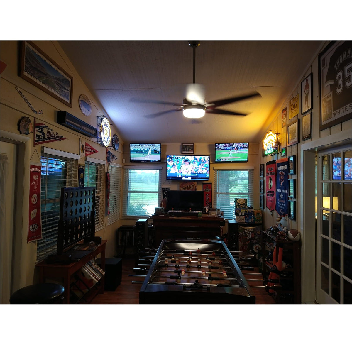 Foosball Table inside my Mancave