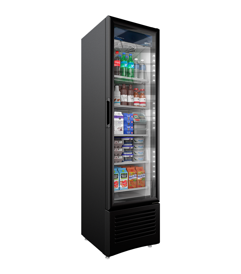 Imbera 7.25 Cubic Foot Glass Display Mancave Fridge