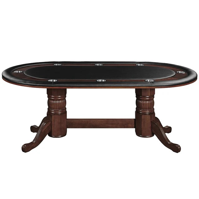 84" Mancave Texas Holdem Poker Table