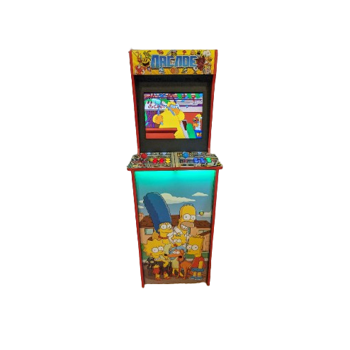 Simpsons Themed arcade machine