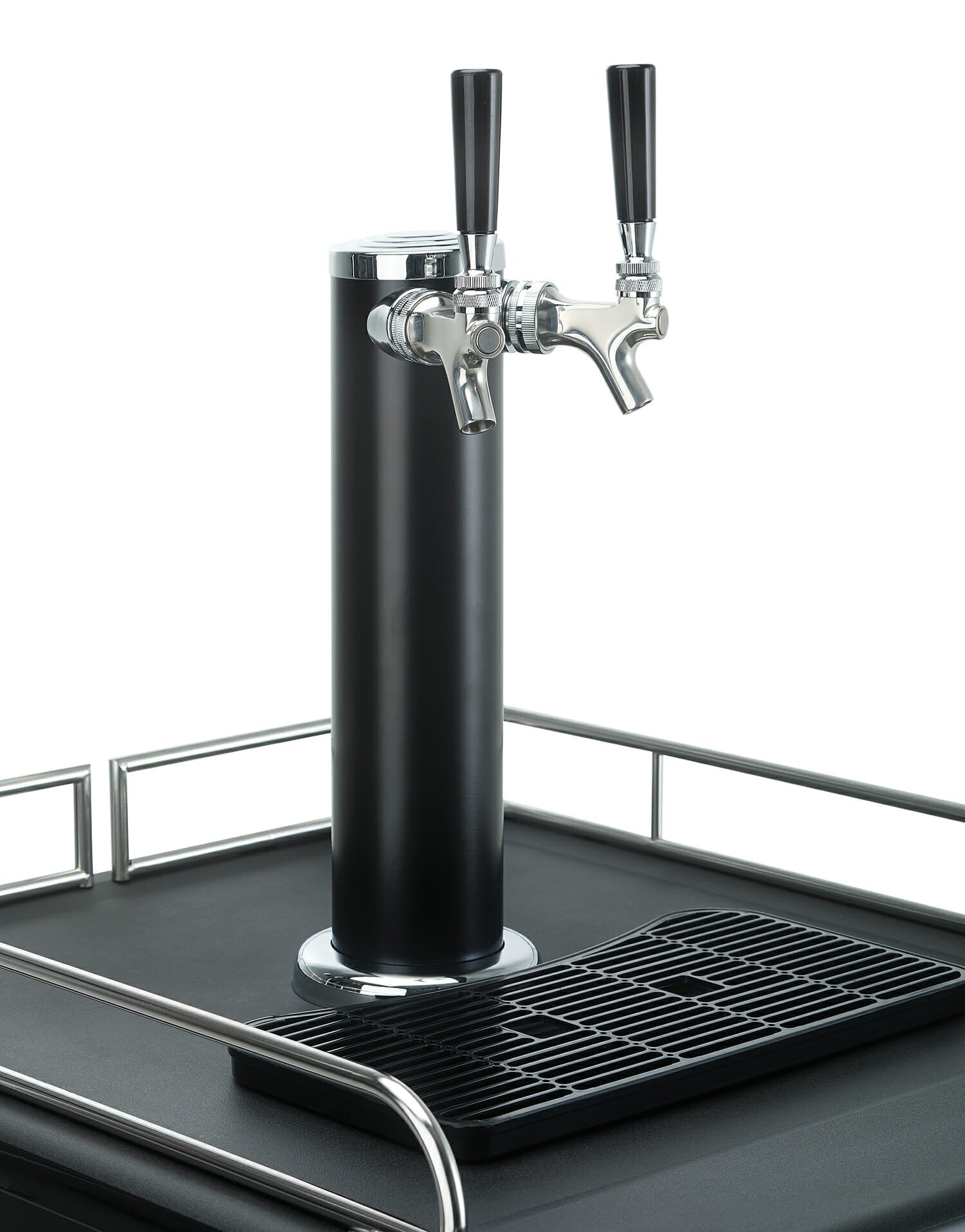 DANBY | 5,4 UC. FT. KEGERATOR À DOUBLE ROBINET - ACIER INOXYDABLE